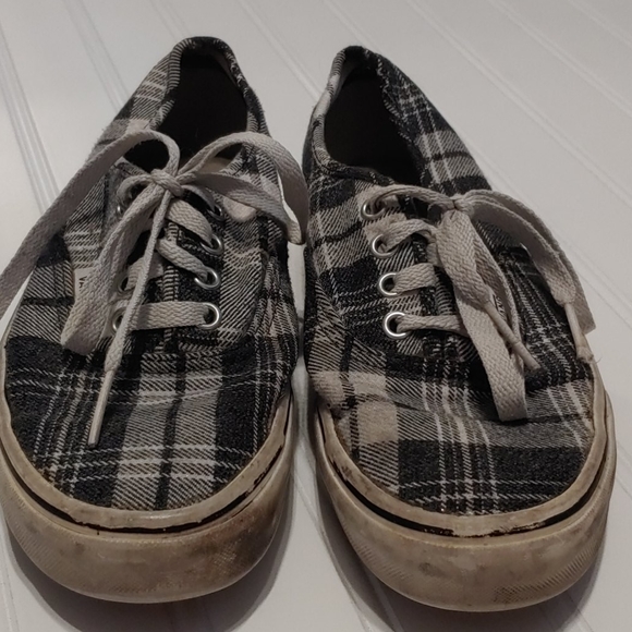 Flannel Plaid Vans - Picture 4 of 6